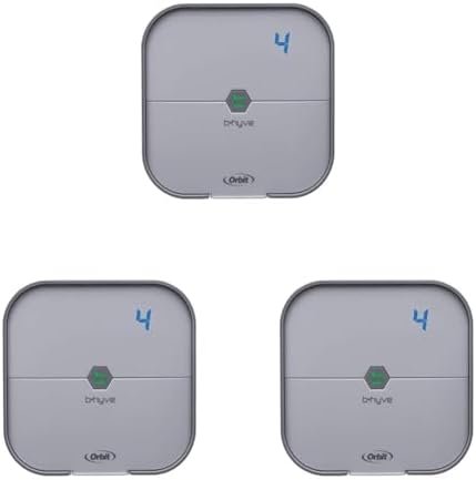 Orbit B-hyve Indoor Smart Sprinkler Controller - 8-Zone - WiFi Irrigation Controller - App Controlled Irrigation with Weather Adjustment - Easy Installation Smart Home Ready Device - 57925