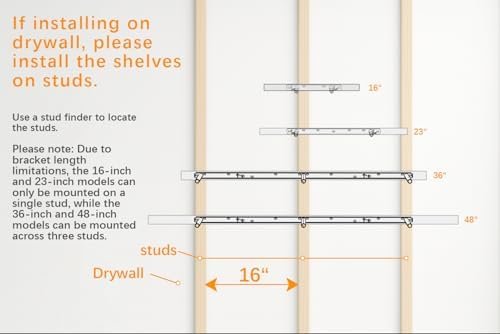 floating shelves