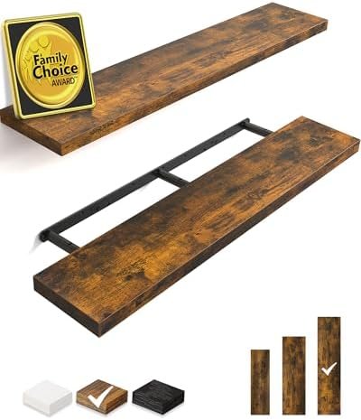 floating shelves