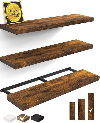 floating shelves