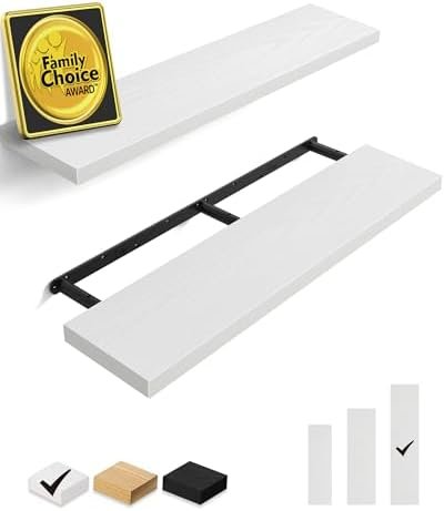 floating shelves