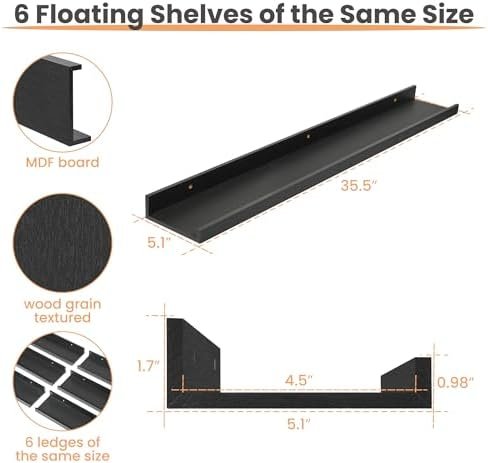 floating shelves