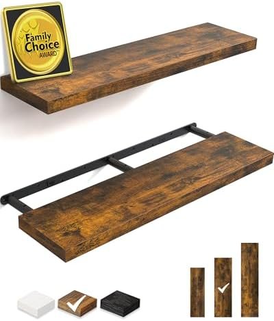 floating shelves