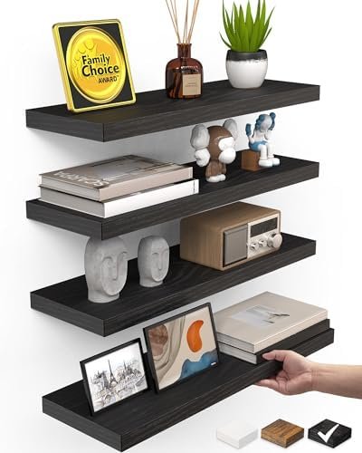 floating shelves