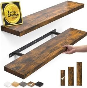 floating shelves