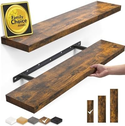 floating shelves