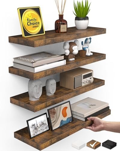 floating shelves