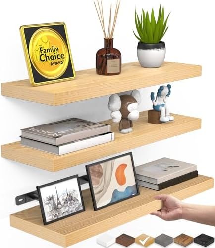 floating shelves