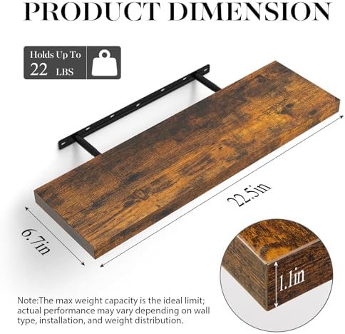 floating shelves