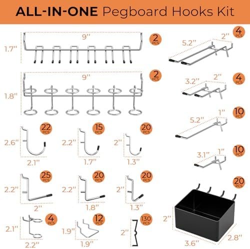 pegboard accessories