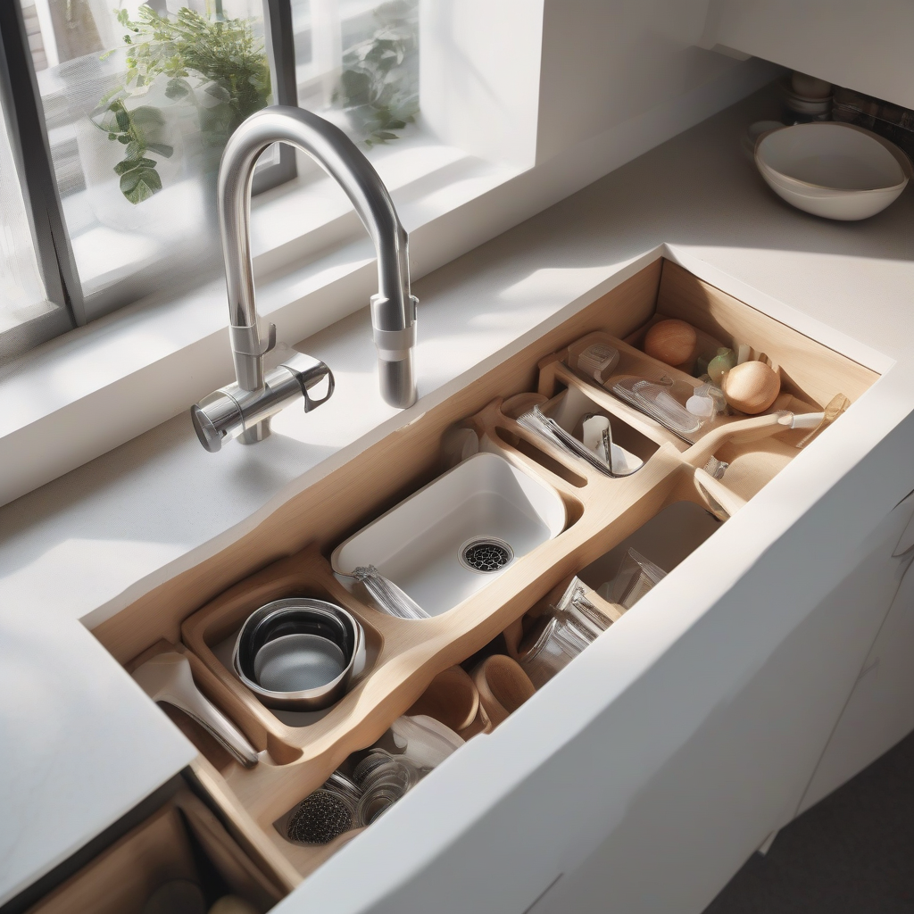 bathroom organizer with drawers